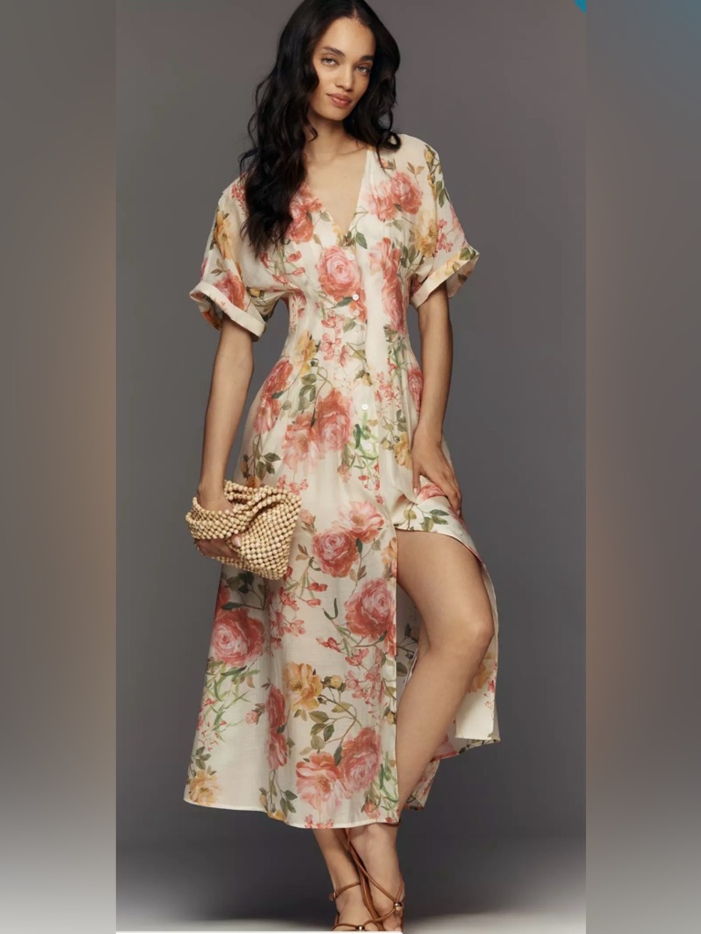 Anthropologie-Exquise Tobie Maxi Dress  S